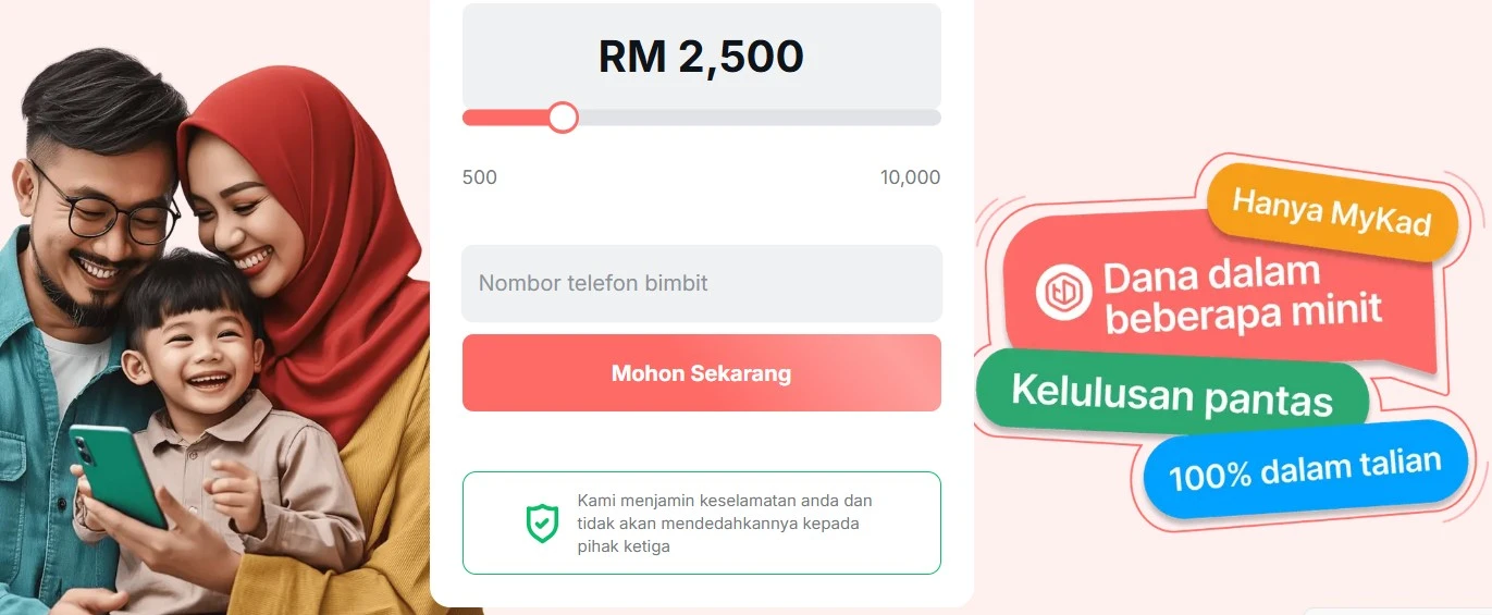 pinjaman peribadi online di Malaysia